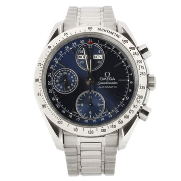 Omega Speedmaster Day-Date Chronograph Automatic Watch Stainless Steel 39