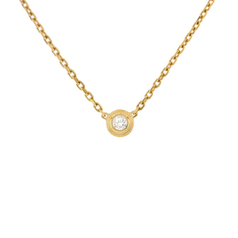 Cartier Cartier D'Amour Pendant Necklace 18K Yellow Gold and Diamond XS
