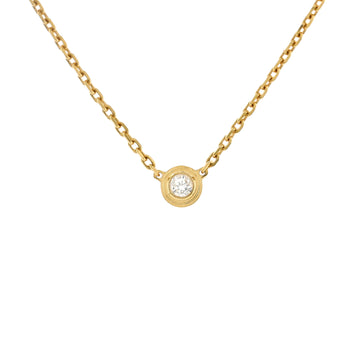Cartier Cartier D'Amour Pendant Necklace 18K Yellow Gold and Diamond XS