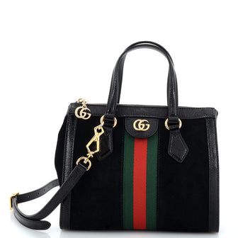 Gucci Ophidia Top Handle Tote Suede Small