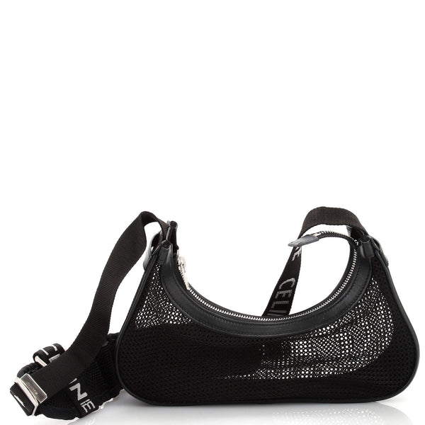 Celine Ava Trekking Shoulder Bag Mesh Medium 242193
