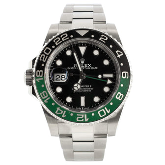 Rolex Oyster Perpetual Date GMT Master Ⅱ Lefty Sprite Automatic Watch Stainless Steel and Cerachrom 40