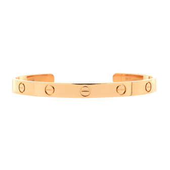 Cartier Love Cuff Bracelet 18K Rose Gold