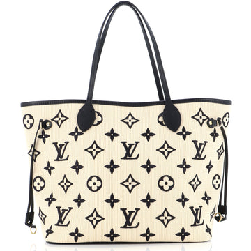 Louis Vuitton Neverfull NM Tote Monogram Embroidered Cotton MM