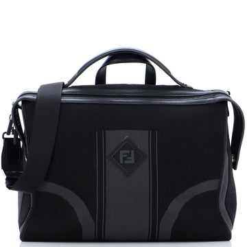 Fendi Lui Messenger Bag Mesh and Canvas Medium