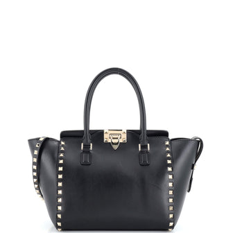 Valentino Garavani Rockstud Tote Rigid Leather Small