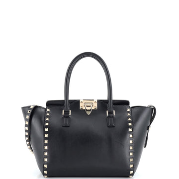 Valentino Garavani Rockstud Tote Rigid Leather Small