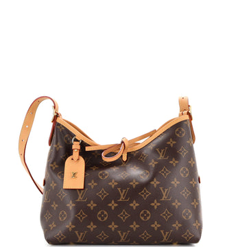 Louis Vuitton CarryAll Hobo Monogram Canvas PM