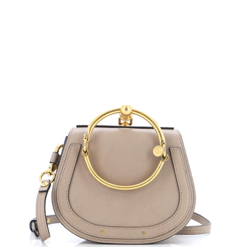 Chloe Nile Crossbody Bag Leather Small