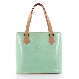 Louis Vuitton Houston Handbag Monogram Vernis Green 2423002