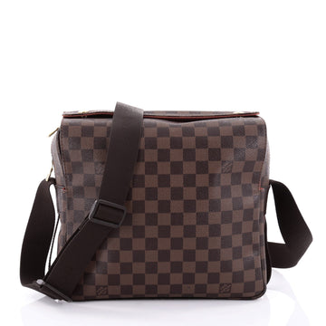 Louis Vuitton Naviglio Handbag Damier Brown 2423104