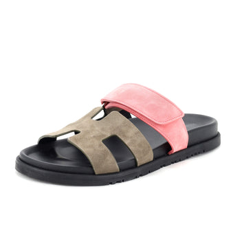 Hermes Women's Chypre Sandals Suede