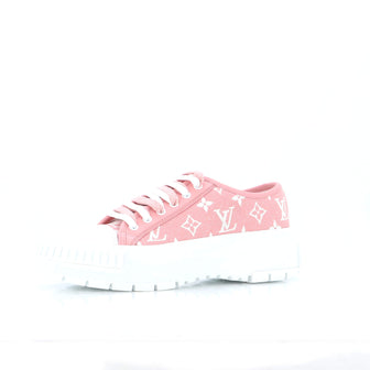 Louis Vuitton Women's LV Squad Sneakers Monogram Denim Canvas