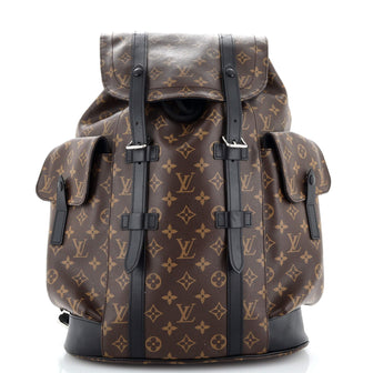 Louis Vuitton Christopher Backpack Macassar Monogram Canvas PM
