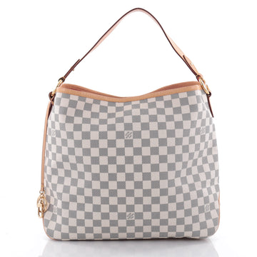 Louis Vuitton Delightful NM Handbag Damier MM White 2423502