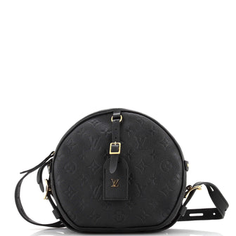 Bag Lv Boite Chapeau Black Boite Chapeau Souple Bag Monogram