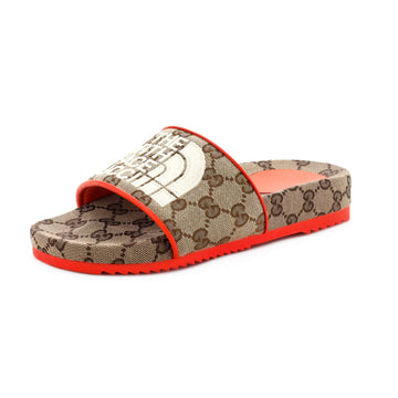 Gucci x The North Face Slide Sandals GG Canvas