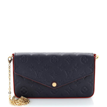Louis Vuitton Felicie Pochette Monogram Empreinte Leather
