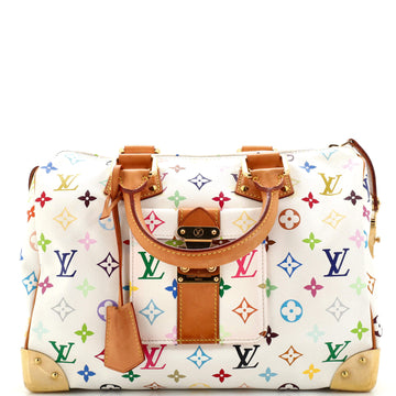 Louis Vuitton Speedy Handbag Monogram Multicolor 30