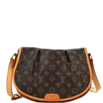 Louis Vuitton Menilmontant Handbag Monogram Canvas PM