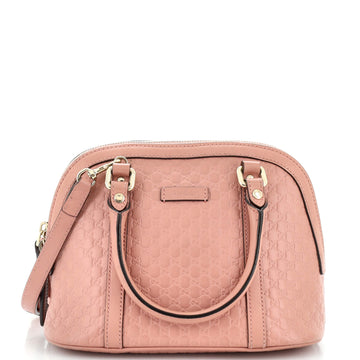 Gucci Convertible Dome Satchel (Outlet) Microguccissima Leather Mini