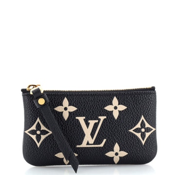 Louis Vuitton Key Pouch Bicolor Monogram Empreinte Giant