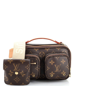 Louis Vuitton Utility Crossbody Bag Monogram Canvas