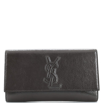 Saint Laurent Belle de Jour Clutch Leather Large