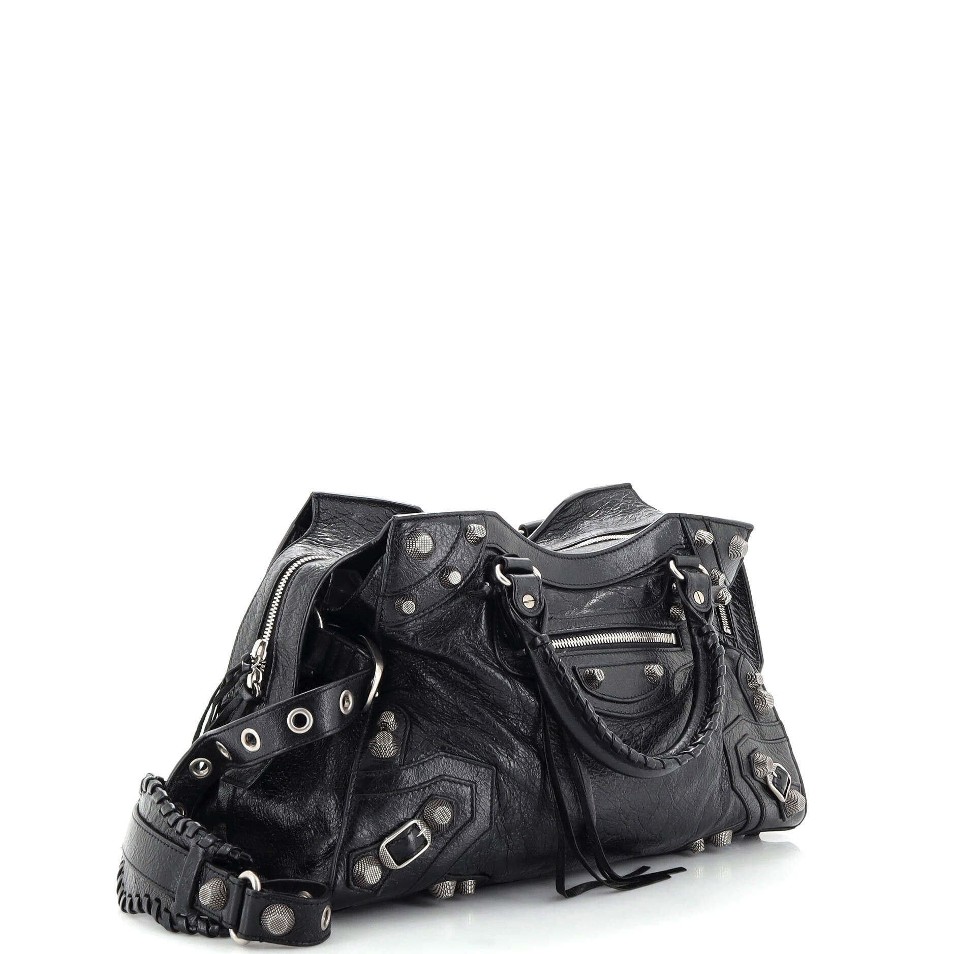 Balenciaga Neo Cagole City Bag Leather Medium Black 2426361 Balenciaga Neo Cagole City Bag Leather Medium Black 2426361