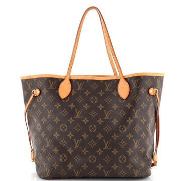 Louis Vuitton Neverfull Tote Monogram Canvas MM