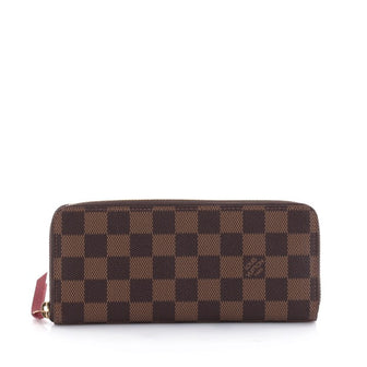 Louis Vuitton Clemence Wallet Damier Brown 2426801