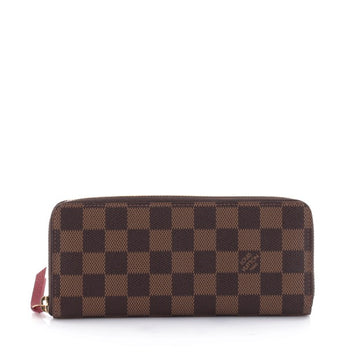 Louis Vuitton Clemence Wallet Damier Brown 2426801