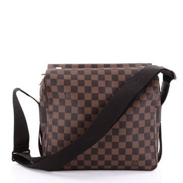 Louis Vuitton Naviglio Handbag Damier Brown 2426902