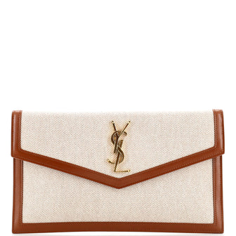 Saint Laurent Uptown Pouch Canvas