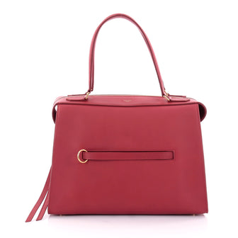 Celine Ring Bag Leather Small Red 2427703