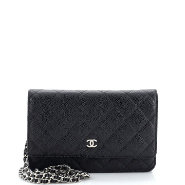 Chanel Wallet on Chain Quilted Caviar