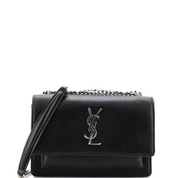 Saint Laurent Sunset Chain Wallet Leather