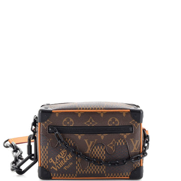 Louis Vuitton Nigo Soft Trunk Bag Limited Edition Giant Damier and Monogram Canvas Mini