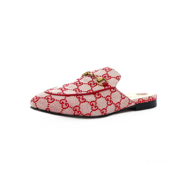 Gucci Women's Princetown Mules GG Canvas