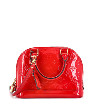 Louis Vuitton Alma Handbag Monogram Vernis BB
