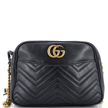 Gucci GG Marmont Shoulder Bag Matelasse Leather Medium