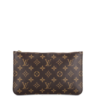 Louis Vuitton Neverfull Pochette Monogram Canvas Large
