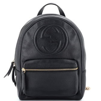 Gucci Soho Chain Backpack Leather