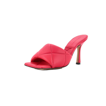 Bottega Veneta Women's The Padded Heeled Sandals Quilted Leather
