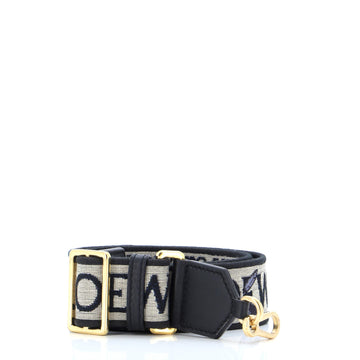 Loewe Anagram Shoulder Strap Jacquard With Leather