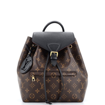 Louis Vuitton Montsouris NM Backpack Monogram Canvas with Leather PM