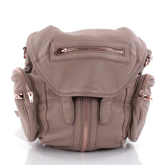 Alexander Wang Marti Backpack Leather Mini Neutral 2429101