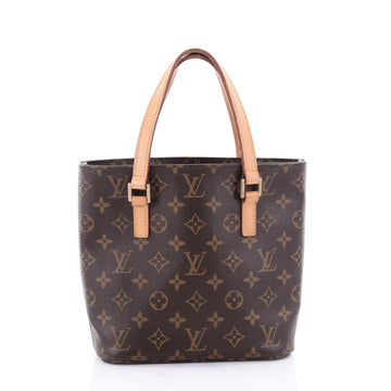 Louis Vuitton Vavin Handbag Monogram Canvas PM Brown