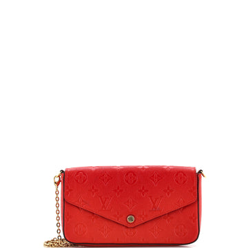 Louis Vuitton Felicie Pochette Monogram Empreinte Leather