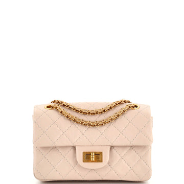 Chanel Reissue 2.55 Flap Bag Quilted Aged Calfskin Mini